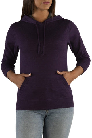 Lux Alpaca Hoodies and Joggers - Choice Alpaca Products-A21472-hoodie-plum-xs