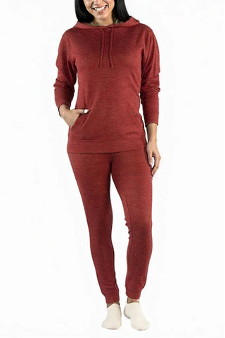 Lux Alpaca Hoodies and Joggers - Choice Alpaca Products-A21475-hoodie-brickred-xs
