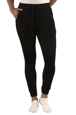 Lux Alpaca Hoodies and Joggers - Choice Alpaca Products-L21477-joggers-black-xs