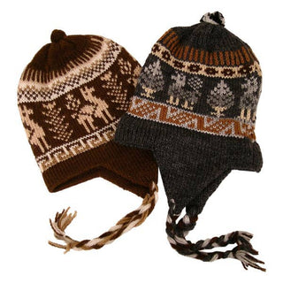 Alpaca Infant Toddler Chullo Hat - Choice Alpaca Products-Chullo_Infant_4T-cream