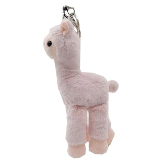 Alpaca Keychain Plush - Choice Alpaca Products-AlpacaKeychainPlush-pink