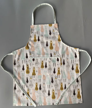 Alpaca Kitchen Apron, Tea Towel, Oven Mitt + Pot Holder, Grocery Tote Bag - Choice Alpaca Products-Kitchen-apron