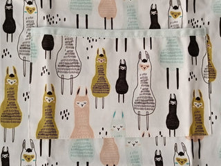 Alpaca Kitchen Apron, Tea Towel, Oven Mitt + Pot Holder, Grocery Tote Bag - Choice Alpaca Products-Kitchen-apron