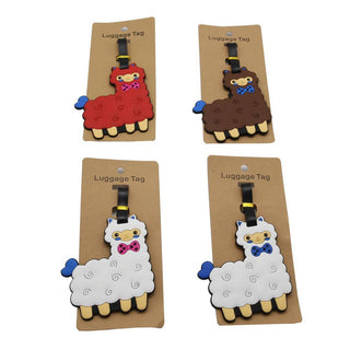 Alpaca My Bags Luggage Suitcase Tags - Choice Alpaca Products-alpacamybags-red
