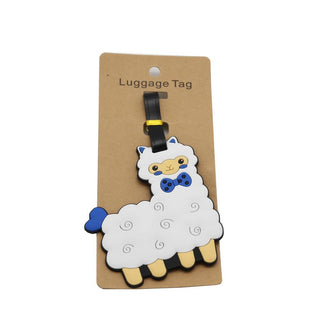 Alpaca My Bags Luggage Suitcase Tags - Choice Alpaca Products-alpacamybags-white-blue