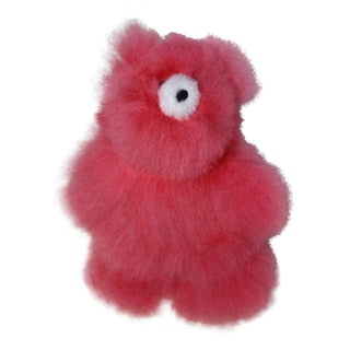 Alpaca Pocket Teddy Bears - Choice Alpaca Products-PocketBear_hotpink