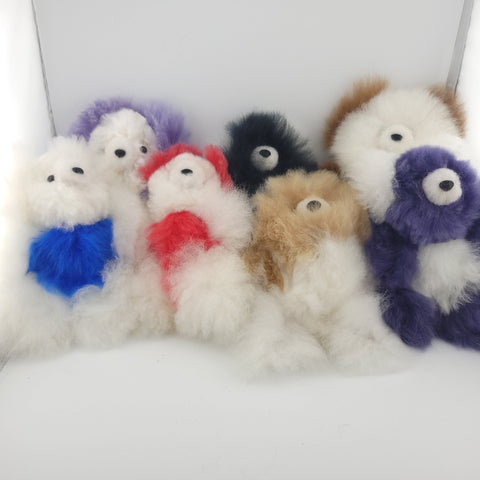 Alpaca Pocket Teddy Bears Toys Mixed Colorful 
