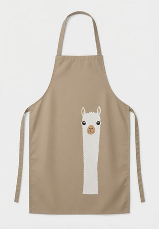Alpaca Watching Apron - Choice Alpaca Products-AlpWatching_apron
