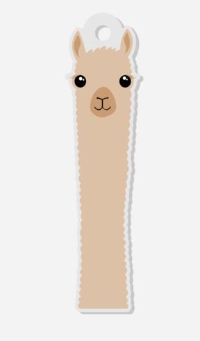 Alpaca Watching Keychain - Choice Alpaca Products-alpwatch-keychain