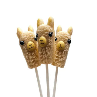 Alpaca Watching Lollipops FUN Butterscotch 