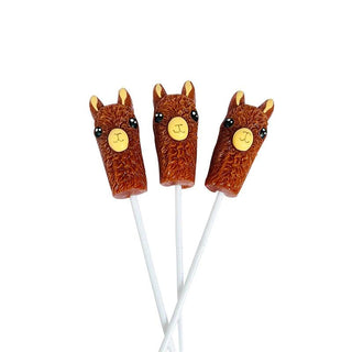 Alpaca Watching Lollipops FUN 