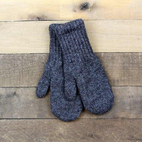 Alpaca Work/Play Alpaca Lined Mittens Glove Small Grey 