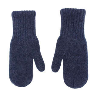 Alpaca Work/Play Alpaca Lined Mittens - Choice Alpaca Products-linedmittens-md-steelblue