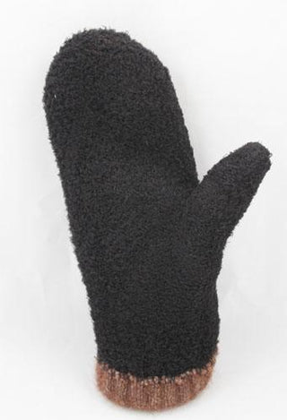 Alpaca Work/Play Alpaca Lined Mittens - Choice Alpaca Products-linedmittens-sm-brown