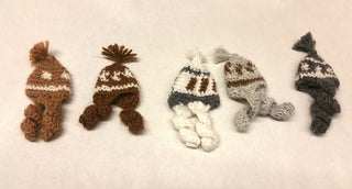 Alpacadorable Hand Made Baby Alpaca Ornaments - Choice Alpaca Products-AK_ornament-black