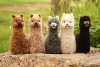 Alpacadorable Hand Made Baby Alpaca Ornaments Holiday 