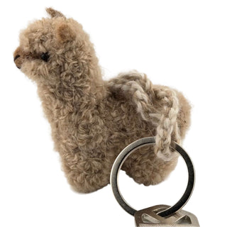 Alpacadorable Keychain - Choice Alpaca Products-Alpacadorable_keychain-fawn