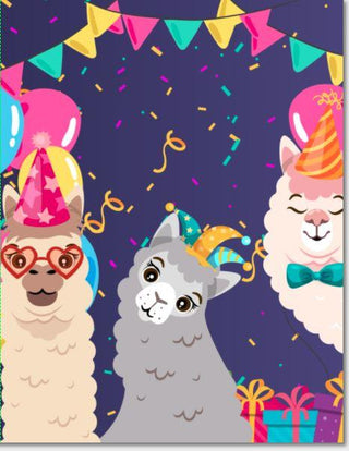AlpacaGrams Alpaca Greeting Cards - Choice Alpaca Products-UP_party_invite-no-text-1