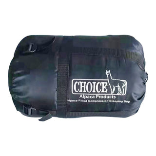AlpacaSack 100% Alpaca Filled Compressible Sleeping Bag - Choice Alpaca Products-sleepingbag-left