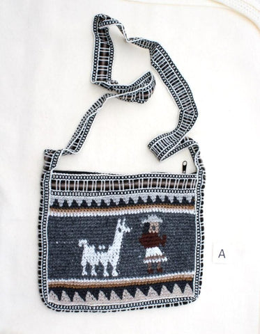 Andean Alpaca Crochet Tote Bag - Purely Alpaca