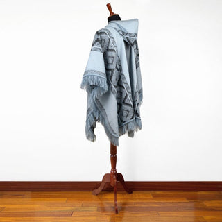 Andean Sky Alpaca Poncho - Choice Alpaca Products-DN_186346458193