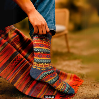 Huancas-Md-CM-1052-Andes Alpaca Socks