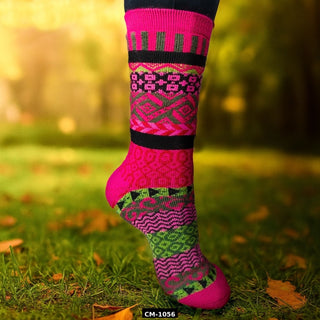 Huancas-Md-CM-1056-Andes Alpaca Socks