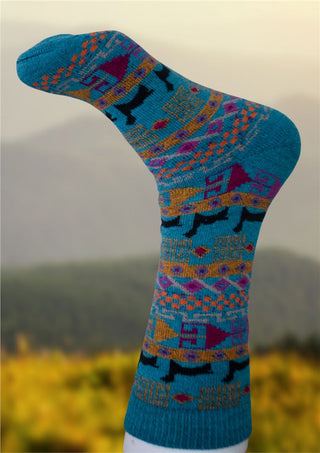 Huancas-Md-PA003-Andes Alpaca Socks