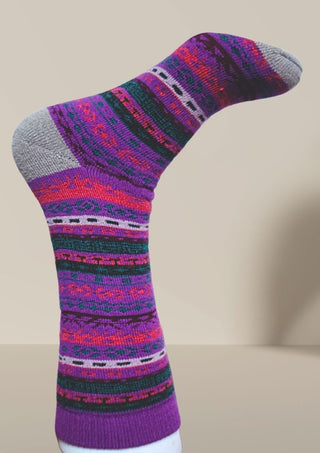 Huancas-Md-PA018-Andes Alpaca Socks