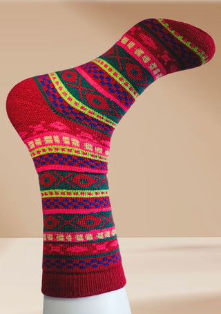 Huancas-Md-PA032-Andes Alpaca Socks