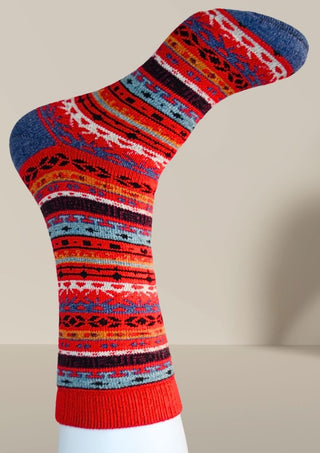 Huancas-Md-PA051-Andes Alpaca Socks