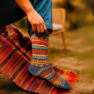 Andes Alpaca Socks Socks Adult Medium CM-1052 