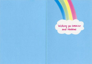 avanti-sunshine-and-rainbows-206190-Avanti Alpaca Greeting Card - Wishing You Sunshine and Rainbows