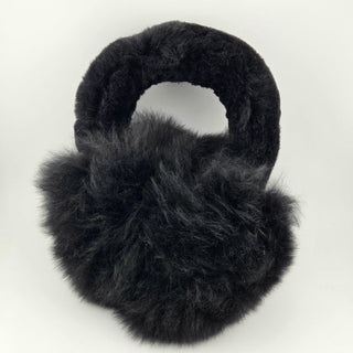 Baby Alpaca Ear Muffs - Choice Alpaca Products-earmuffs_black