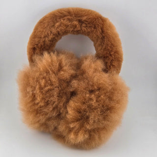 Baby Alpaca Ear Muffs - Choice Alpaca Products-earmuffs_brown