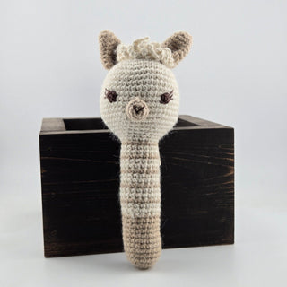 Baby Alpaca Grasp Toy - Choice Alpaca Products-DBC-plush-grasping-toy-MA-HP01