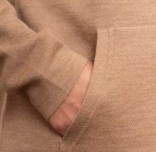 Baby Alpaca/Cotton Hoodie Shirts & Tops 