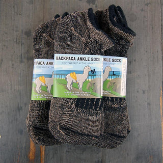 BACKPACA Hiker Alpaca ANKLE Sock - Choice Alpaca Products-0121F-SM