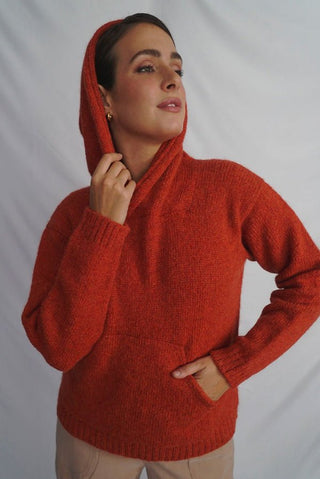 Briana_burntorange-smmd-Briana Alpaca Hoodie Pullover