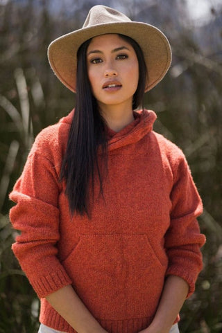 Briana_burntorange-smmd-Briana Alpaca Hoodie Pullover