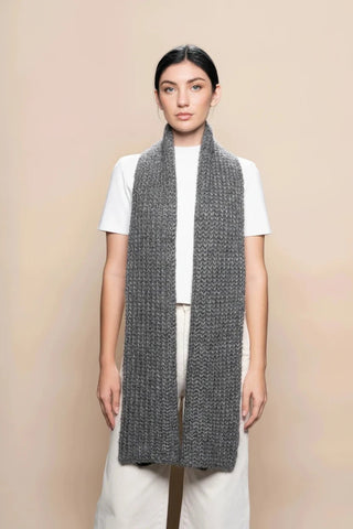 D20Z852P0000-XXC0003-Chunky Knitted Alpaca Scarf