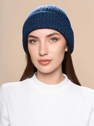 Classic Knitted 100% Baby Alpaca Hat - Choice Alpaca Products-K10Z918P0000-T5B0024-Ivory