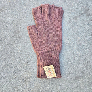 Colorful 100% Alpaca Fingerless Knit Alpaca Gloves - Choice Alpaca Products-440-md-pebble-melange