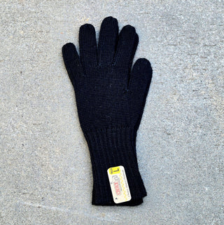 Colorful 100% Alpaca Full Fingered Knit Alpaca Gloves - Choice Alpaca Products-441-med-darkred