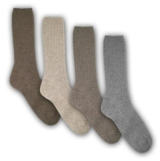 RK151-oat-sm-Copper Crew Alpaca Socks