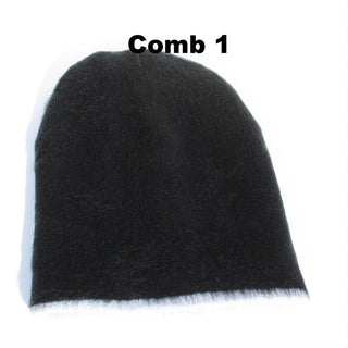 Cuenca Reversible Brushed Alpaca Beanie Hat - Choice Alpaca Products-CuencaHat-Comb1
