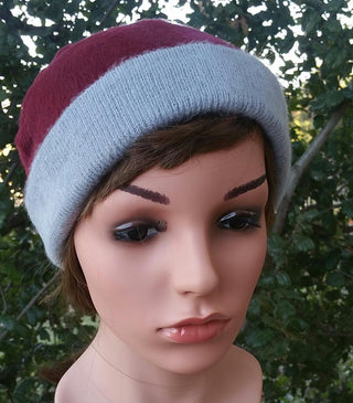 Cuenca Reversible Brushed Alpaca Beanie Hat - Choice Alpaca Products-CuencaHat-Comb1