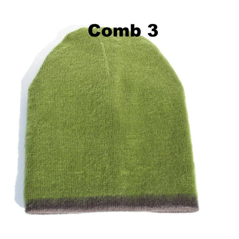 Cuenca Reversible Brushed Alpaca Beanie Hat Hat Comb 3 
