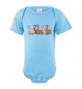 Curious Alpacas Infant Fine Jersey Bodysuit - Choice Alpaca Products-TS.102494354