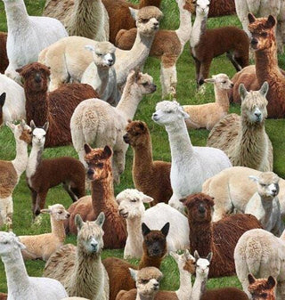 ES445-Cute Alpaca Fabric